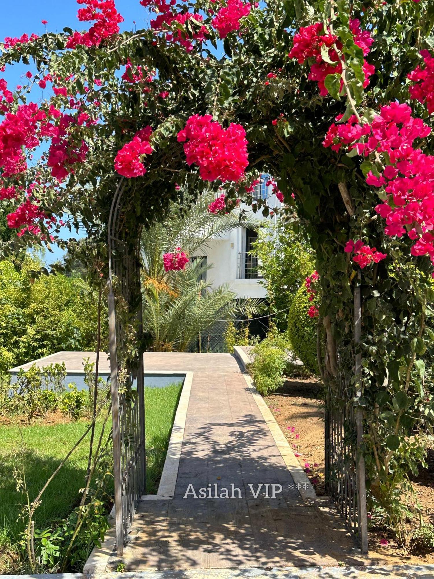 Asilah Vip - Haut Standing - Vue Mer - Piscines - Plage A 5 Minute - Garage Privee - Acces Pmr Extérieur photo