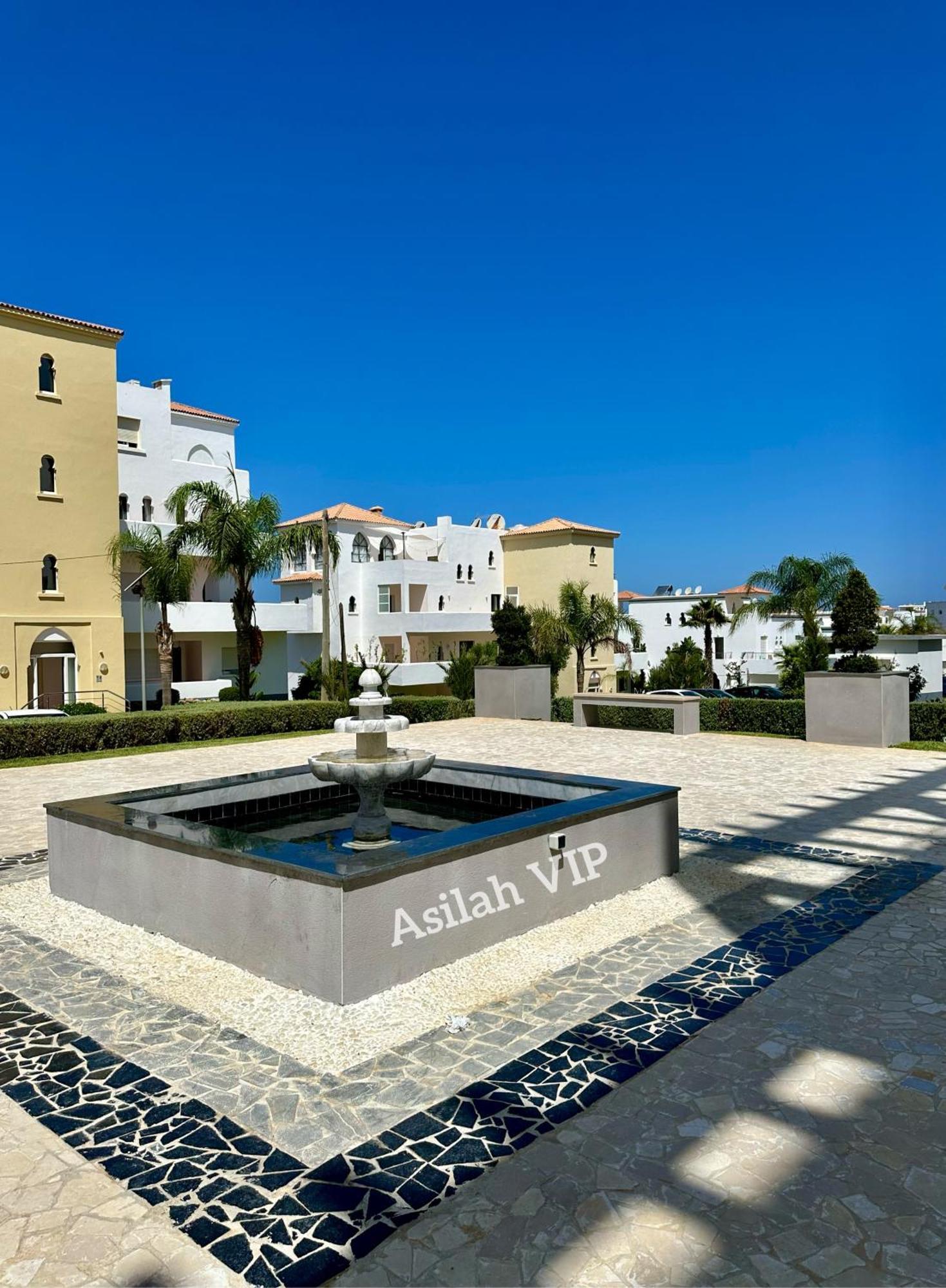 Asilah Vip - Haut Standing - Vue Mer - Piscines - Plage A 5 Minute - Garage Privee - Acces Pmr Extérieur photo