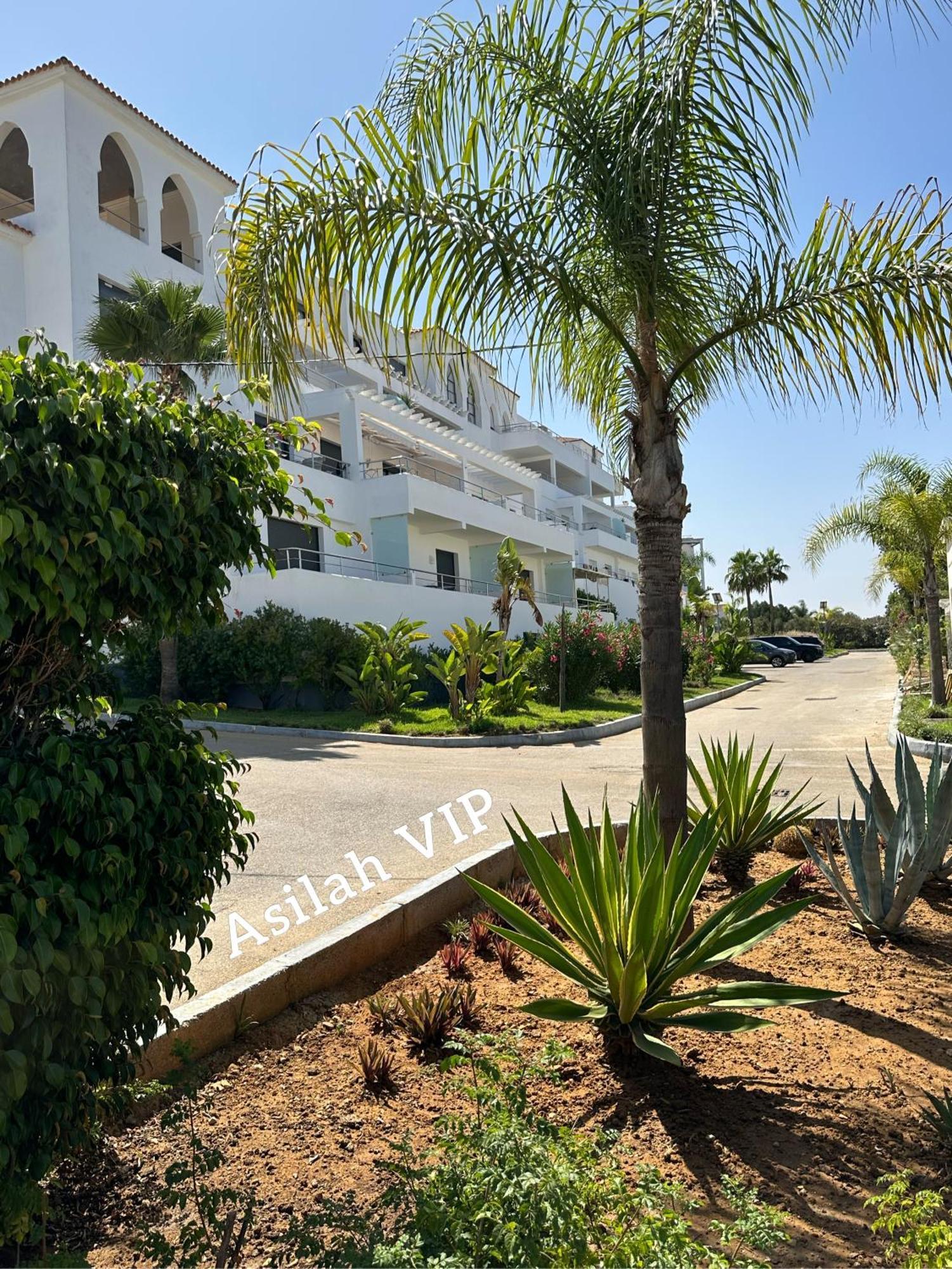 Asilah Vip - Haut Standing - Vue Mer - Piscines - Plage A 5 Minute - Garage Privee - Acces Pmr Extérieur photo